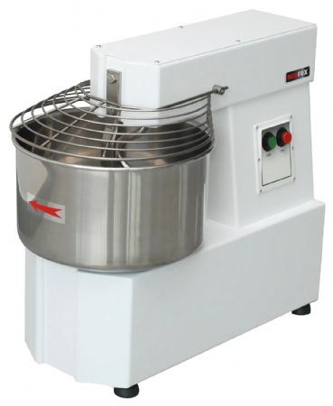 Pétrin à spirale monophasé 10 L 1 vitesse - Redfox - HTF 10