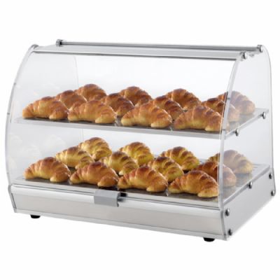 Armoire neutre 2 niveaux vitre bombe lectrique avec 2 tagres