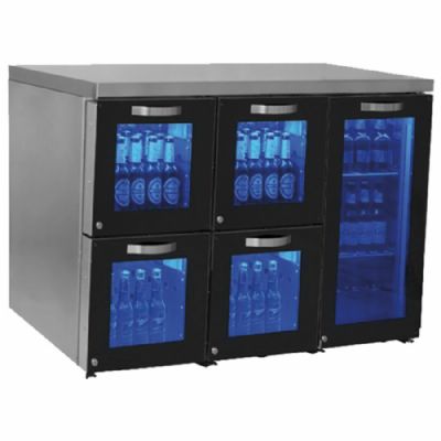 Réfrigérateur bar droite 1 porte vitrée battante avec 4 tiroirs verre 120 btles Réfrigérateur bar droite 1 porte vitrée battante avec 4 tiroirs verre 120 btles