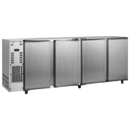 Arrière Bar avec 4 portes pleines battantes, 794 litres, positif - Virtus - IBC0110