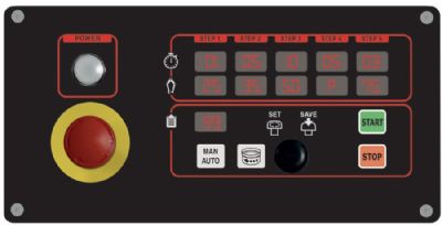 Pétrin à bras plongeant 80kg vitesses variables - 720x1020x1580