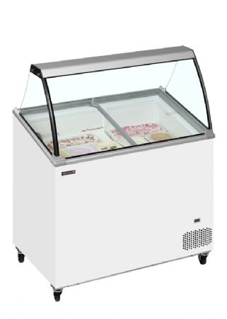 Congélateur à crème glacée de 230L allant de -24 à -14°C  avec gaz réfrigérant R290