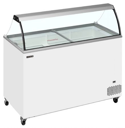 Congélateur de crème glacée couvercles coulissants température -24 à -14 °C - Tefcold - IC402SC-SO