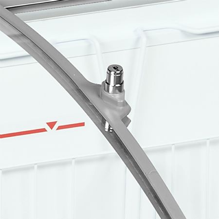 Congélateur bahut couvercle vitré de crème glacée - Tefcold - IC552SCEB