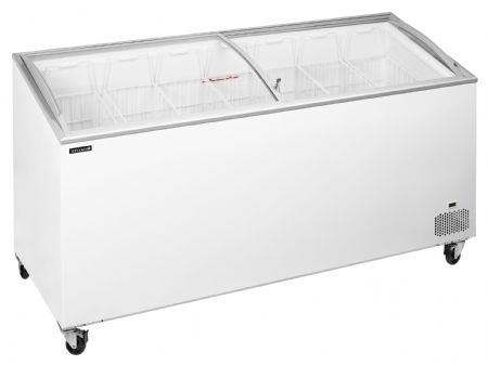 Congélateur bahut couvercle vitré de crème glacée - Tefcold - IC552SCEB