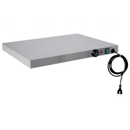 Plaque chauffante inox 500x350 mm - Virtus - ICA0014
