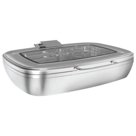 Soupière rectangulaire 9 L, 640x555x165 mm - Virtus - ICC0050
