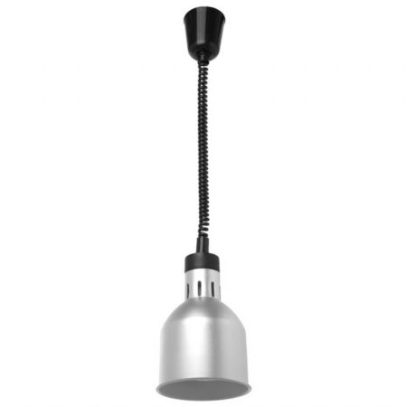 Lampe chauffante infrarouge réglable en hauteur 70-150 cm, couleur argent - Virtus - ICE0003/H