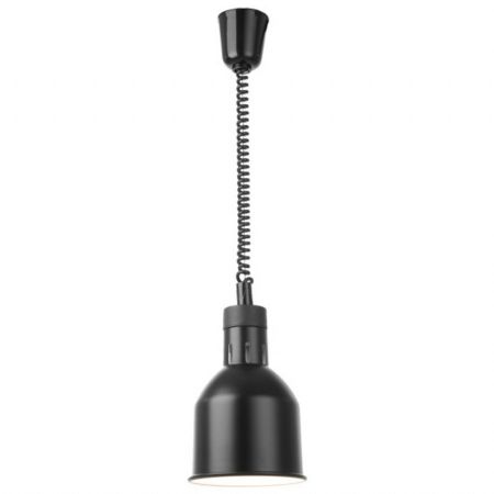 Lampe chauffante infrarouge réglable en hauteur 70-150 cm noire - Virtus - ICE0005/H