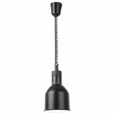Lampe infrarouge ajustable noire avec hauteur 70-150 cm et 175 x 175 x 700 mm Lampe infrarouge ajustable noire avec hauteur 70-150 cm et 175 x 175 x 700 mm