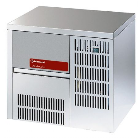 Machine à Glaçons PRO pleins 19 kg/24h avec réserve 4 kg - Diamond - ICE19INCAS-R2