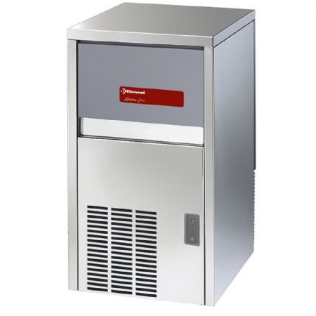Machine à Glaçons PRO pleins 29 kg/24h avec réserve 9 kg - Diamond - ICE30W-R2