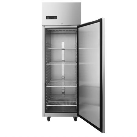 Armoire réfrigérée -2/+8°C 1 porte en inox 552 litres - 654x800x2065 mm