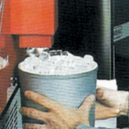 Machine à glaçons professionnelle pleins 45 kg/24h avec réserve 42 kg - Diamond - ICE42DISPW