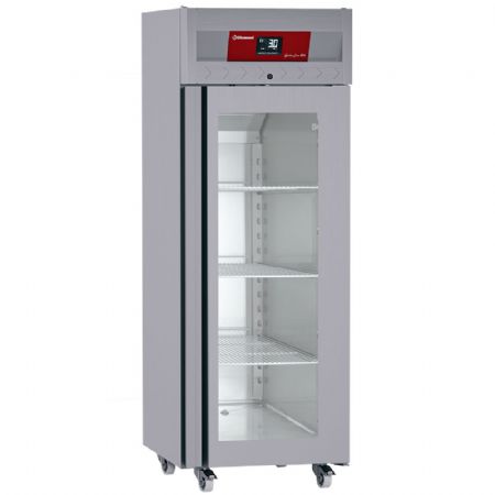 Armoire réfrigérée ventilée 1 porte vitrée 700 L sur roues - Diamond - ID70/R9H-G