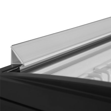 Congélateur bahut couvercle vitré de crème glacée - Tefcold - IDB400-W1