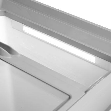 Congélateur bahut couvercle vitré de crème glacée 2 couvercles coulissants - Tefcold - IDC152-W1