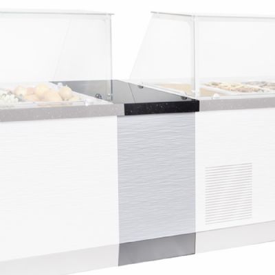 élément neutre pour tables de préparation réfrigérées/chauffées, l=510 mm, profondeur 800/930 mm élément neutre pour tables de préparation réfrigérées/chauffées, l=510 mm, profondeur 800/930 mm