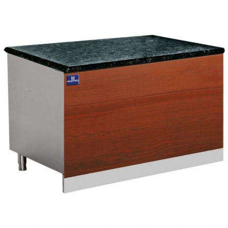 Self-services neutre avec dessus de travail en granit, 1000x880x850 mm - Virtus - IEB0009