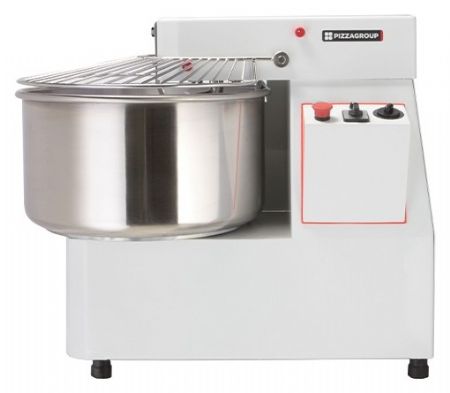 Pétrin à vitesse variable - Tête et cuve fixes - 25 kg - Gamme - Pizza Group - IF33VS