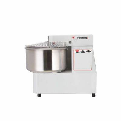 Pétrin pizza mobile cuve et tête fixes capacité 53L et capacité pâte 44 kg Pétrin pizza mobile cuve et tête fixes capacité 53L et capacité pâte 44 kg