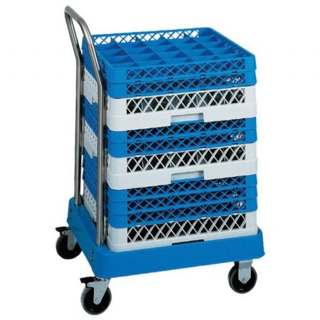 Chariot poignée à transport paniers lave-vaisselle, 500x500 mm - Virtus - IFA0003