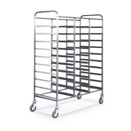 Chariot pour plateaux GN - 30 GN1/1 hauteur 120 mm