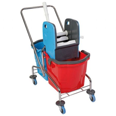 chariot à franges 2 x 25 litres - Virtus - IFC0009