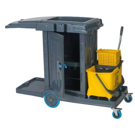 Chariot de nettoyage porte-sac, armoire et chariot à franges - Virtus - IFC0015