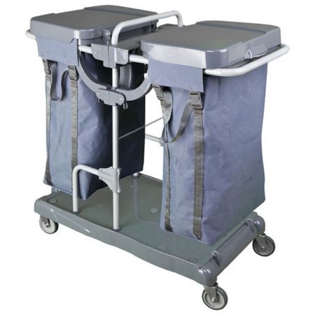 Chariot double pour sacs à linge - Virtus - IFC0019