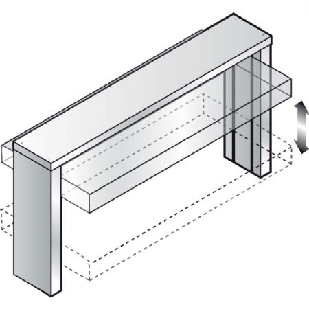 Superstructure avec coupole remonte automatique