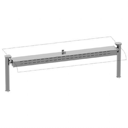 Supports avec rampe éclairage LED - 1414x142x483 mm Supports avec rampe éclairage LED - 1414x142x483 mm