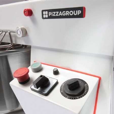 Pétrin à vitesse variable - Tête et cuve amovibles - 44 kg - Gamme - Pizza Group - IR53VS