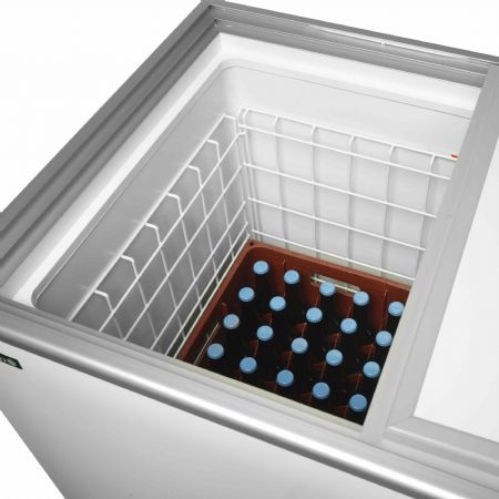 Réfrigérateur à boissons coffre blanc 232 L +1 à +9 °C - Tefcold - ISC302SD
