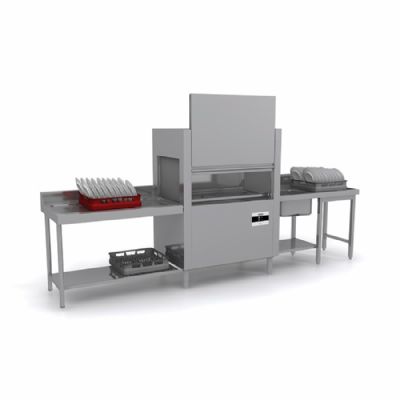 Lave-vaisselle à entraînement de paniers sortie droite - avec 110 à 200 paniers/h Lave-vaisselle à entraînement de paniers sortie droite - avec 110 à 200 paniers/h