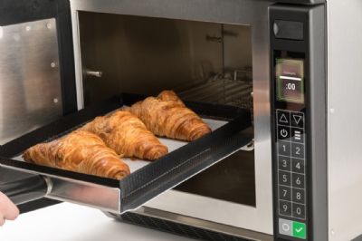 Four micro-ondes combin� convection + micro-ondes monophas� puissance 1400 W