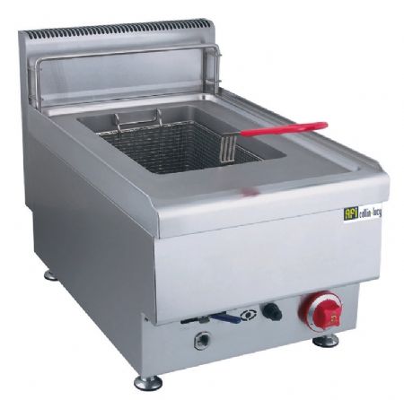 Friteuse cuisine pro profondeur 650 Triphasé 8,5 kW 12,5 L - Afi-Collin-Lucy - JUS-TEF-1
