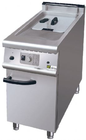Friteuse professionnelle sur coffre 1 bac 1 x 20 litres  gaz - profondeur 700mm
