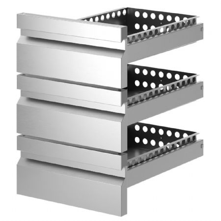Kit bloc 3 tiroirs 1/3et1/3et1/3