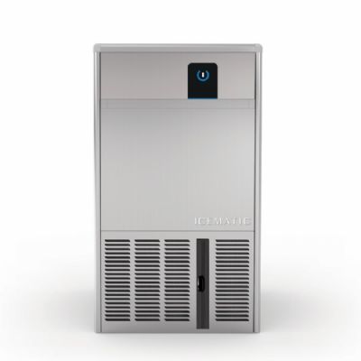 Machine à glaçons creux refroidissement à air à palettes 25 kg/jour réserve 10 kg Machine à glaçons creux refroidissement à air à palettes 25 kg/jour réserve 10 kg