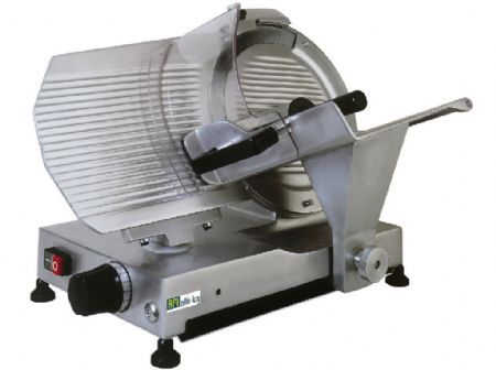 Trancheuse à jambon avec aiguiseur incorporé et chariot démontable, diamètre 300 mm - Afi-Collin-Lucy - K300GT