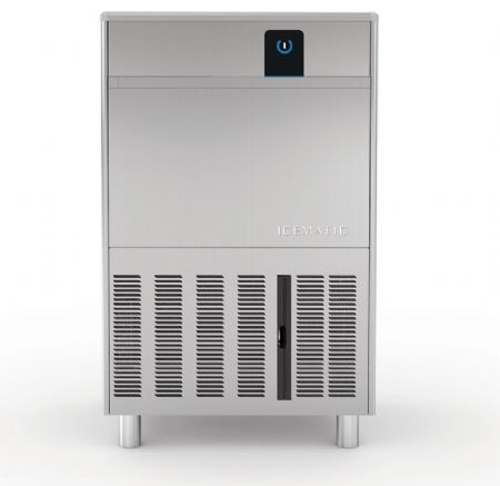 Machine à Glaçons professionnelle glaçons creux à air - 62 kg - Système palettes - Icematic - K62A