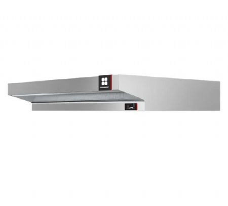 Hotte en acier inoxydable avec moteur pour fours à pizza pour PYRALIS M6L-12L/D6L-12L