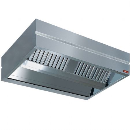 Hotte professionnelle centrale 3000x1500 mm - Diamond - KCC3015