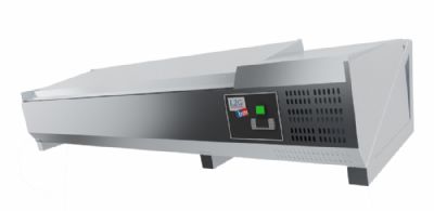 kit de 3 consoles inclines pour fixation d une vitrine a ingredients au mur