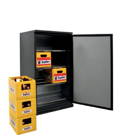 R�frig�rateur pour f�ts 1 porte pleine � charni�res - 745x745x1340 - temp�rature +2/+10�C