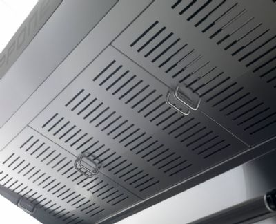 Hotte avec extracteur pour four tiepolo 1040x1110x410mm