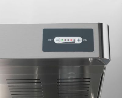 Hotte avec extracteur pour four tiepolo 1399x1110x410mm