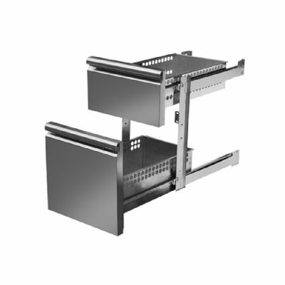 Kit tiroirs 1/3 + 2/3 pour table  pizza TPZ
