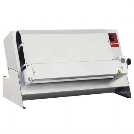 Laminoir pour boulangerie Ø 420 mm, 1 rouleau Linear en inox, 585x422x388 mm, 0.37 kW - Diamond Promo - L42/XS